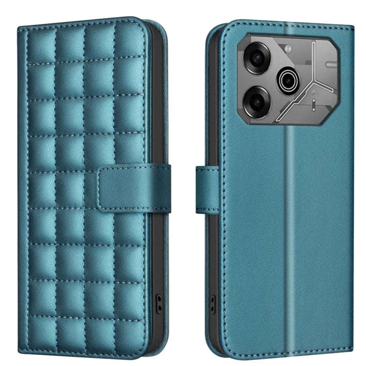 For Tecno Pova 6 / 6 Pro 5G Square Texture Leather Phone Case(Green)