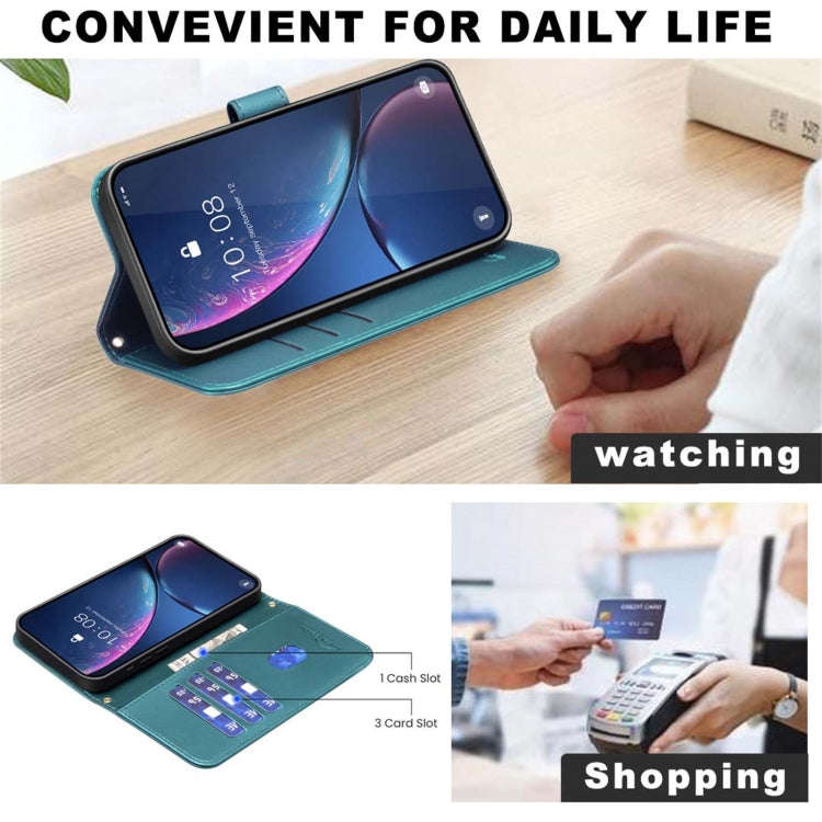 For Tecno Pova 6 / 6 Pro 5G Square Texture Leather Phone Case(Green)
