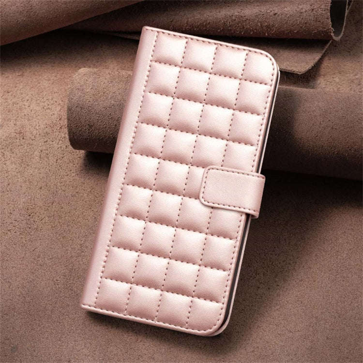 For Tecno Pova 6 / 6 Pro 5G Square Texture Leather Phone Case(Rose Gold)