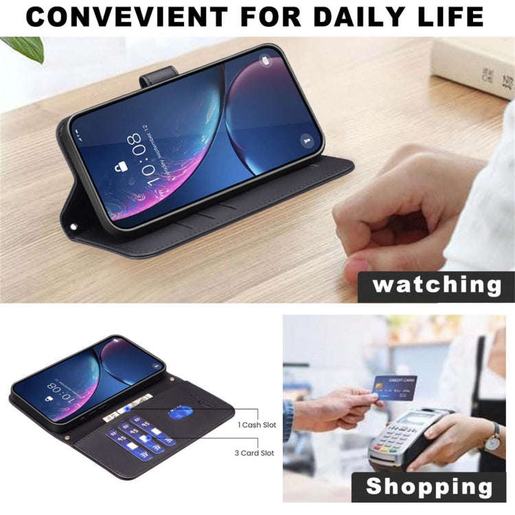 For Tecno Pova 6 / 6 Pro 5G Square Texture Leather Phone Case(Black)