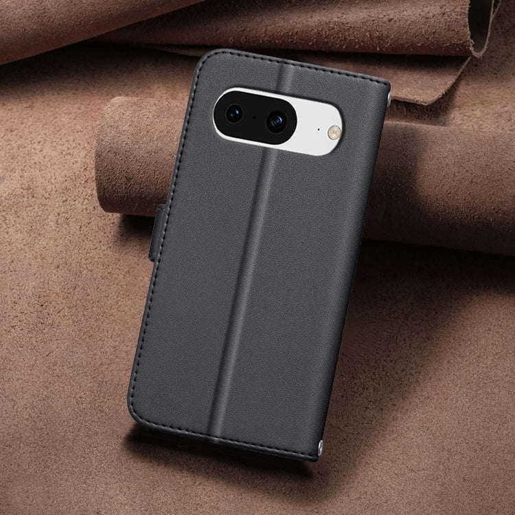 For Google Pixel 8 Square Texture Leather Phone Case(Black)
