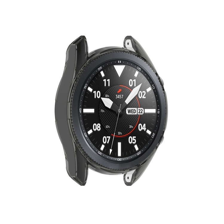For Samsung Galaxy Watch 3 41mm Transparent TPU Watch Case(Black)