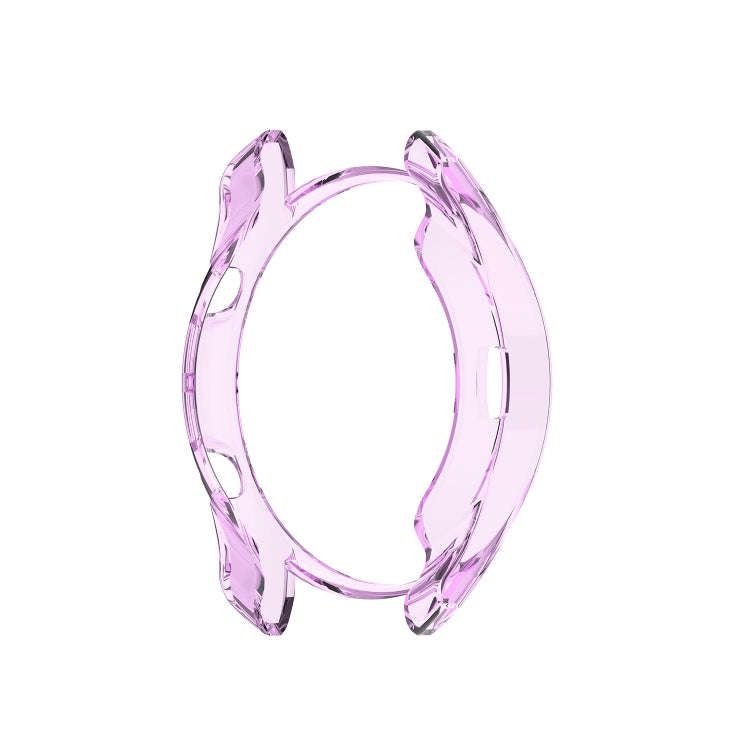For Samsung Galaxy Watch 3 41mm Transparent TPU Watch Case(Purple)