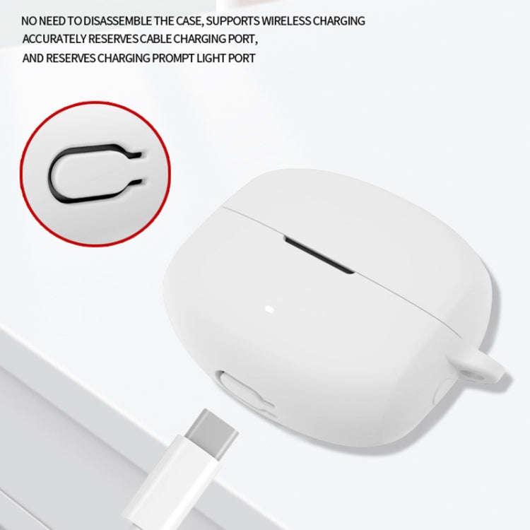 For EDIFIER Lolli Pro 3 Wireless Earphones Silicone Protective Case(Black)