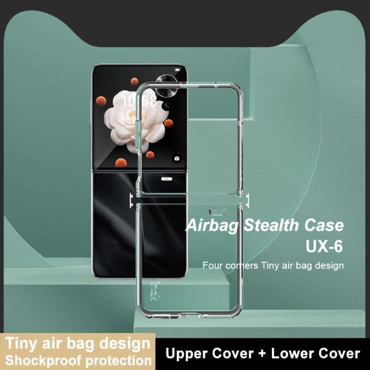 For Honor Magic V Flip imak UX-6 series All-inclusive Shockproof Airbag TPU Invisible Phone Case(...
