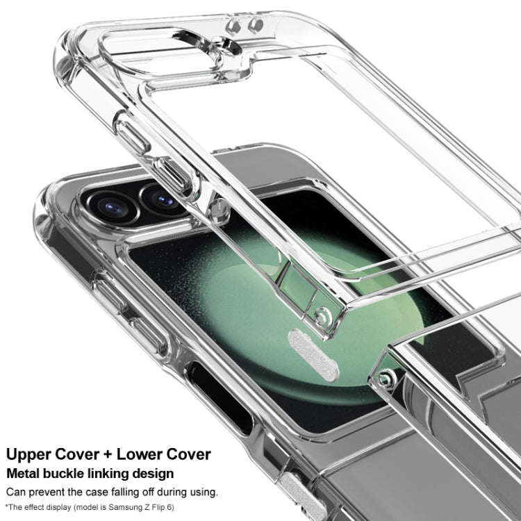 For Motorola Razr 50 Ultra imak UX-6 series All-inclusive Shockproof Airbag TPU Invisible Phone C...