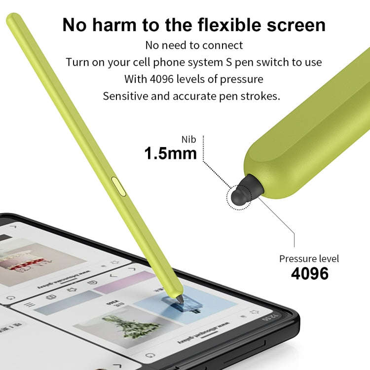 For Samsung Galaxy Z Fold5 Special Electromagnetic Stylus Pen(Green)