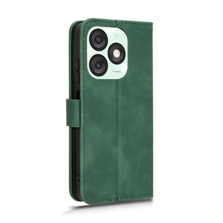For itel A50 Skin Feel Magnetic Flip Leather Phone Case(Green)