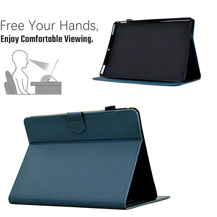 For Amazon Kindle Paperwhite 4 / 3 / 2 / 1 Solid Color Fiber Texture Smart Tablet Leather Case(Ro...