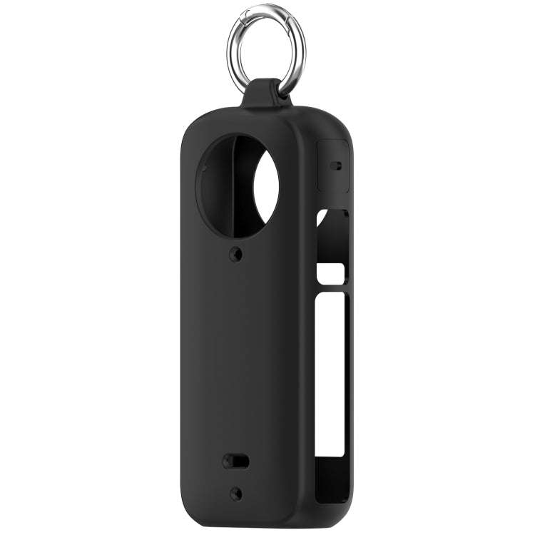 For Insta 360 X4 Portable Silicone Protective Case(Black)