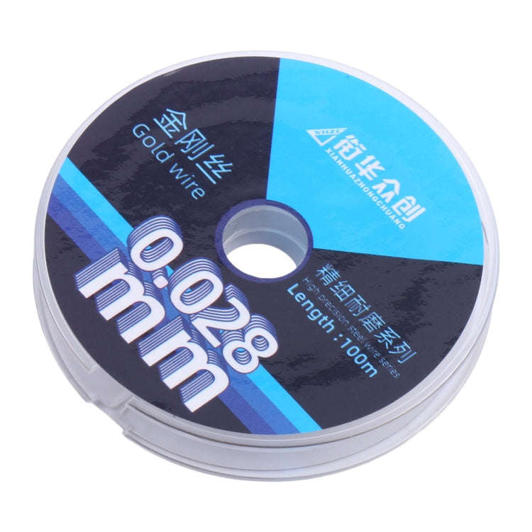 0.028mm x 100m Curved LCD Screen Separation Diamond Wire