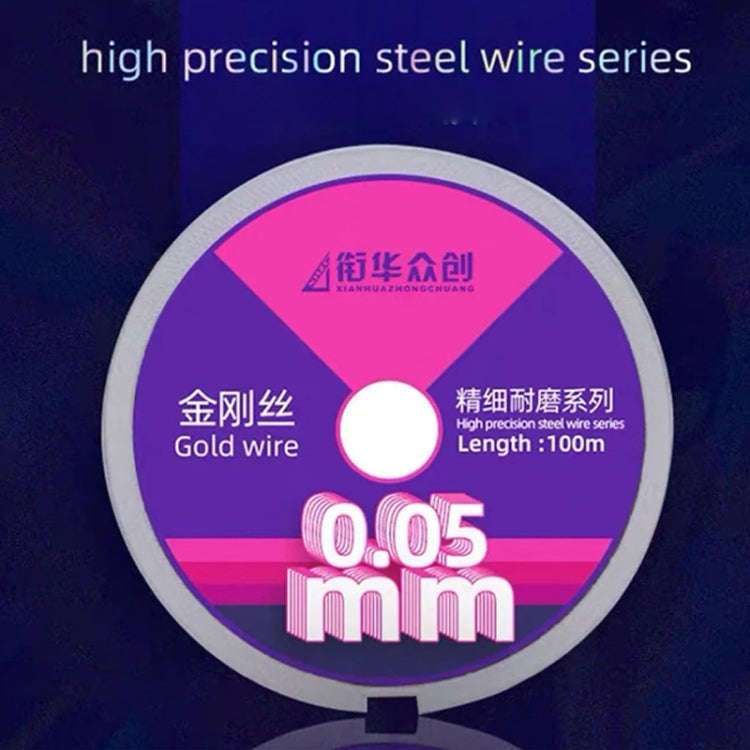 0.03mm x 100m Curved LCD Screen Separation Diamond Wire