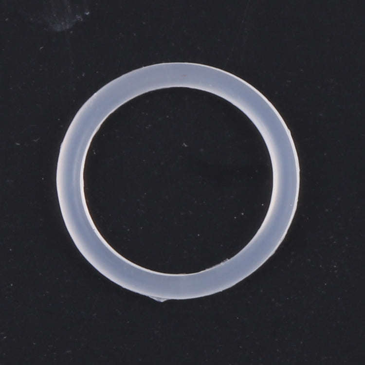 For iPhone X / 11 / 11 Pro Rear Camera Waterproof Rubber Ring(White)