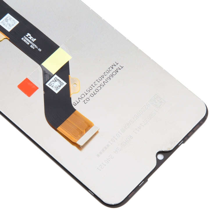 For Tecno Pop 6 Pro BE8 OEM LCD Screen with Digitizer Full Assembly
