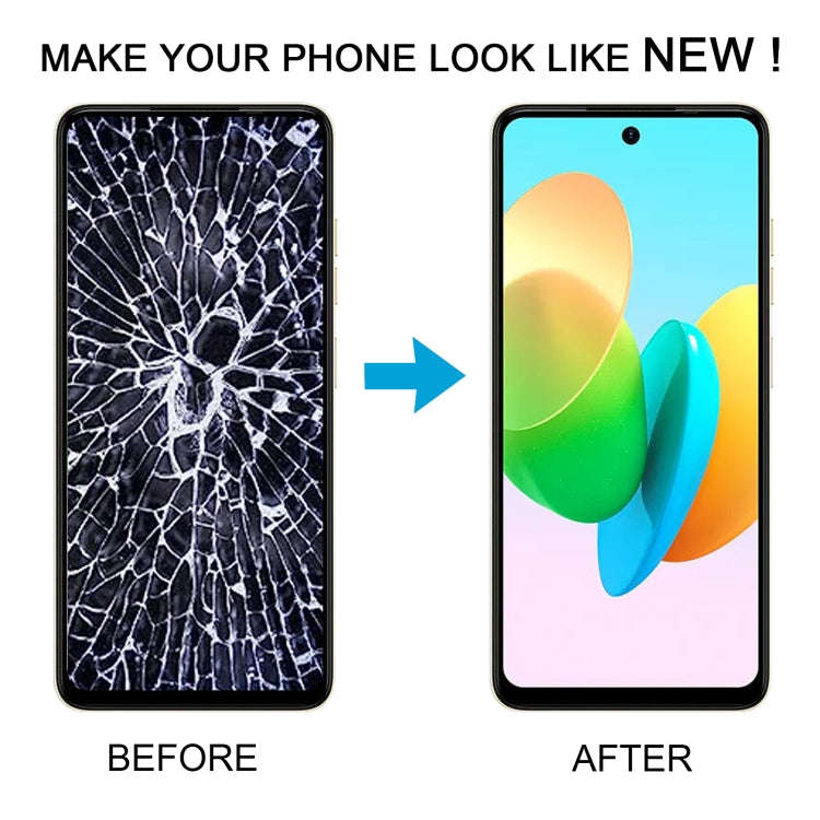 For Tecno Spark 20C BG7n OEM LCD Screen with Digitizer Full Assembly