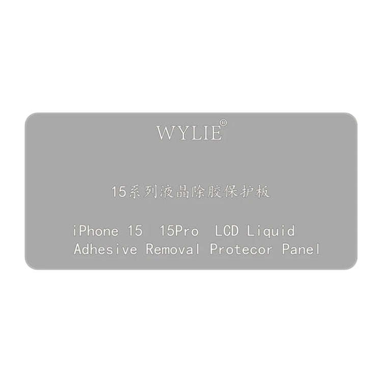 WYLIE LCD Display Screen Glue Removal Protection Board For iPhone 15 / 15 Pro