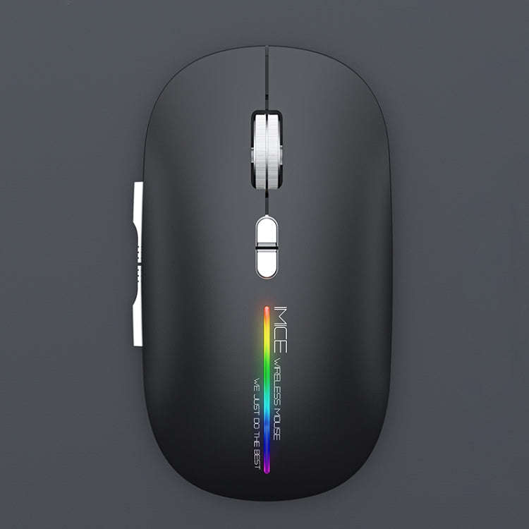 iMICE G901 Bluetooth Dual Mode 7-Button Silent Wireless Gaming Mouse(Black)