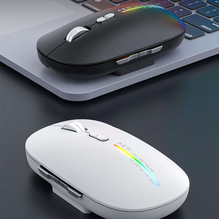 iMICE G901 Bluetooth Dual Mode 7-Button Silent Wireless Gaming Mouse(Black)