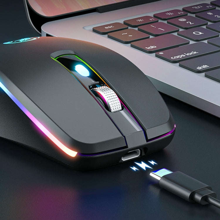 iMICE G903 2.4G Single Mode 6-key Silent Wireless Gaming Mouse(Pink)