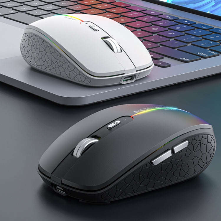 iMICE G904 Dual Mode 6-Key Silent Wireless Gaming Mouse(Black)