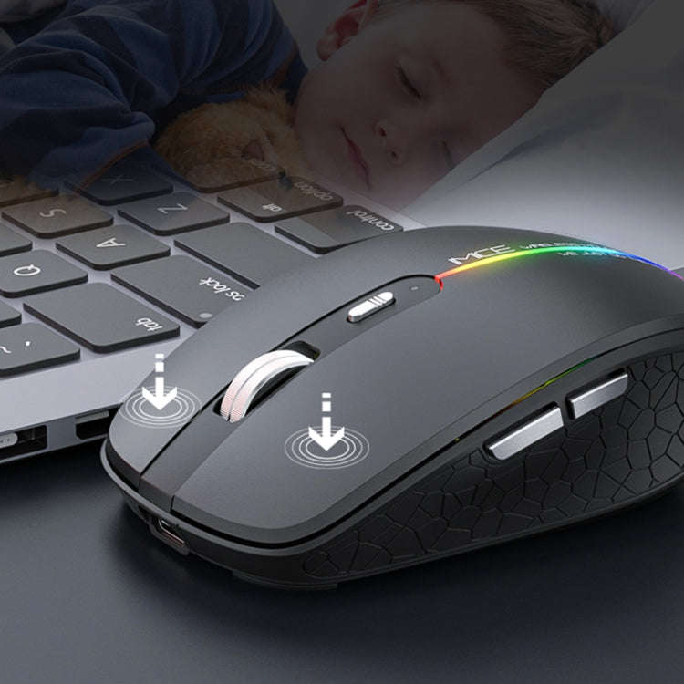 iMICE G904 Dual Mode 6-Key Silent Wireless Gaming Mouse(Black)