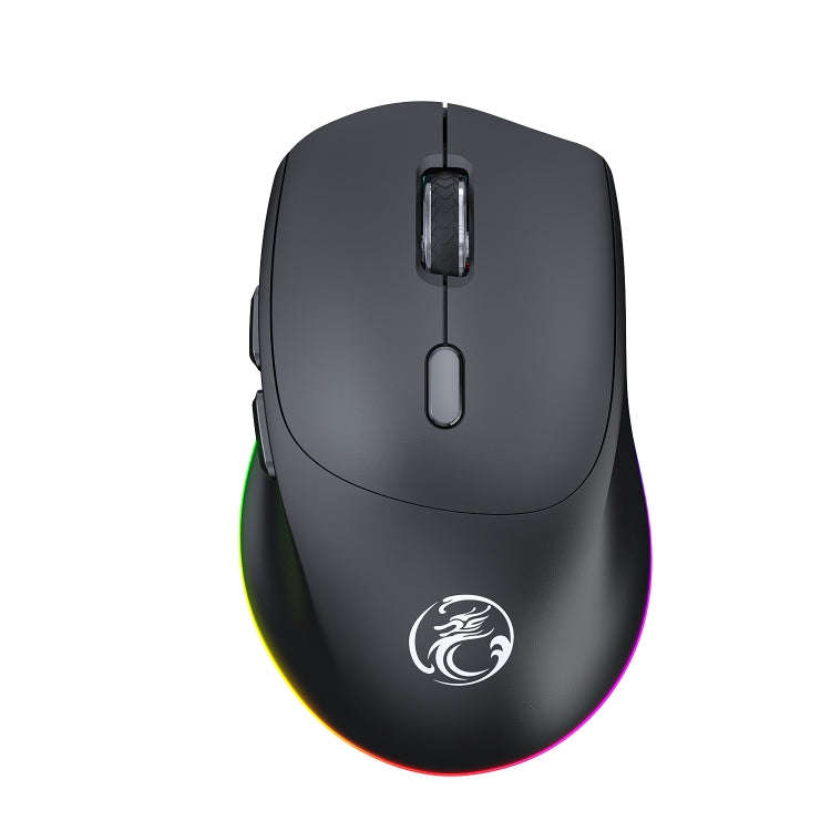 iMICE G905 Bluetooth Dual Mode 6-Key Silent Wireless Gaming Mouse(Black)