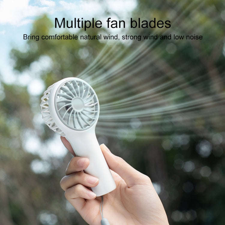 N605 Handheld Type-C Charging Portable Small Fan(Green)