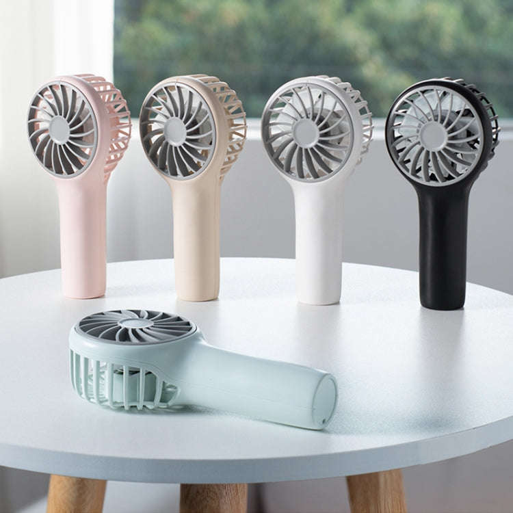N605 Handheld Type-C Charging Portable Small Fan(Apricot)
