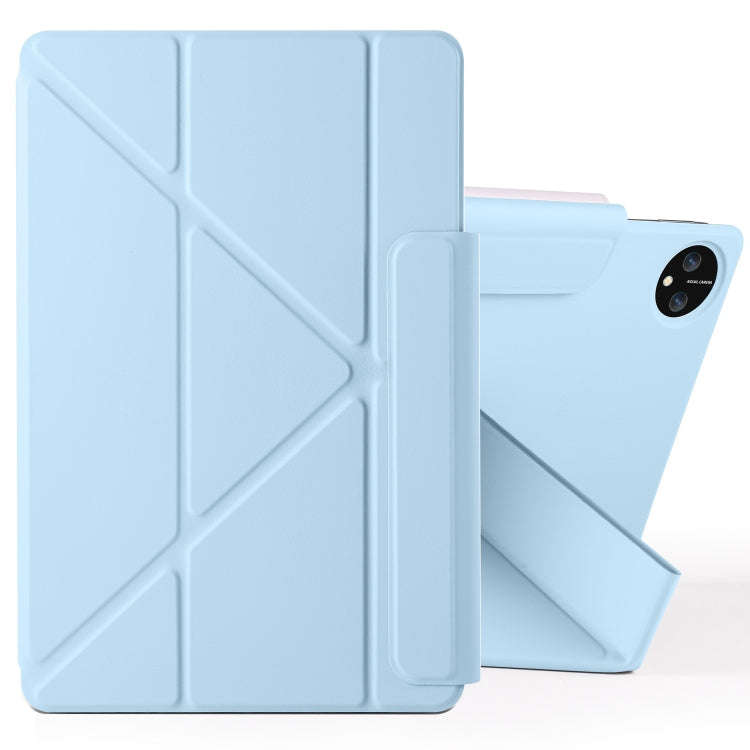 For Huawei MatePad Pro 11 2024 / 2022 Fixed Buckle Magnetic Deformation Leather Tablet Case(Ice B...