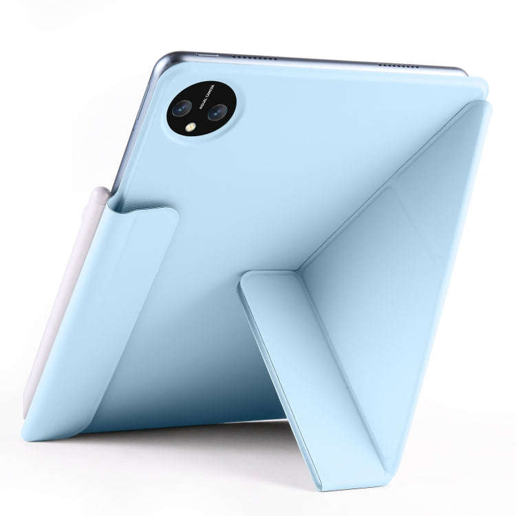 For Huawei MatePad Pro 11 2024 / 2022 Fixed Buckle Magnetic Deformation Leather Tablet Case(Ice B...