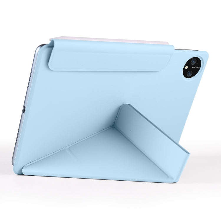 For Huawei MatePad Pro 11 2024 / 2022 Fixed Buckle Magnetic Deformation Leather Tablet Case(Ice B...