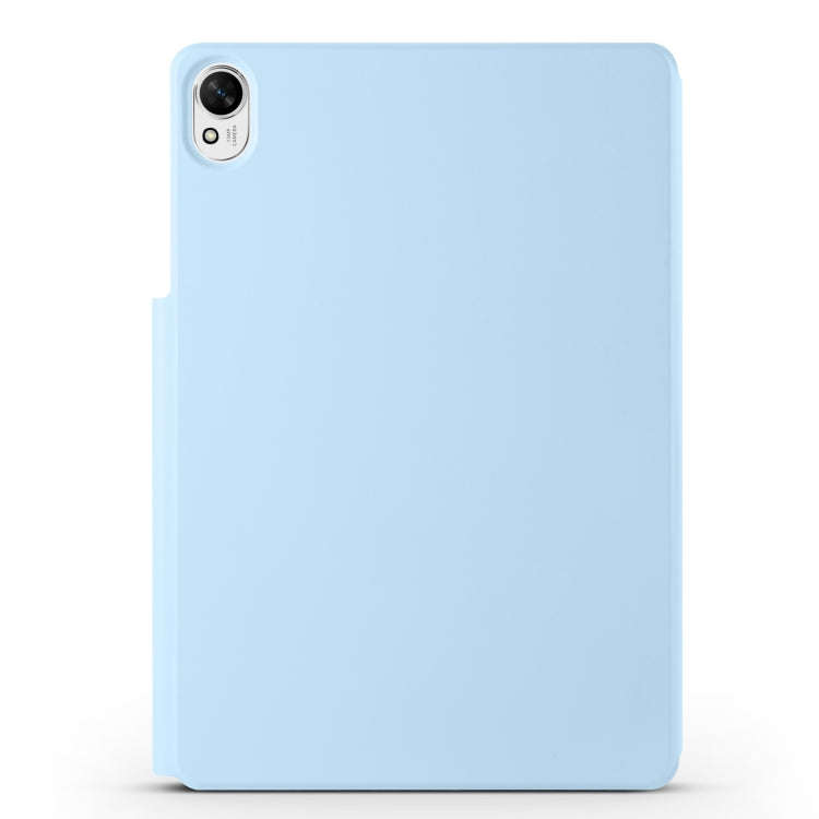 For Huawei MatePad 11.5 / 11.5S Fixed Buckle Magnetic Deformation Leather Tablet Case(Ice Blue)
