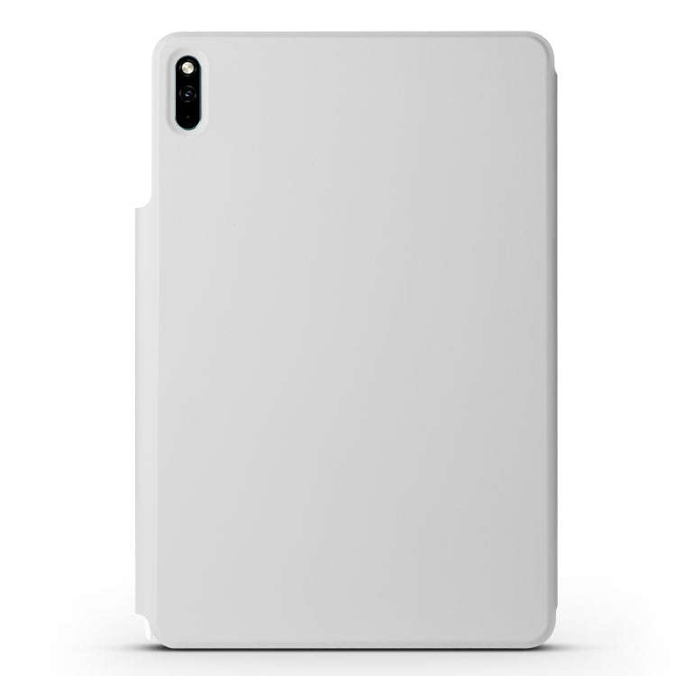 For Huawei MatePad 11 2021 Fixed Buckle Magnetic Deformation Leather Tablet Case(Grey)