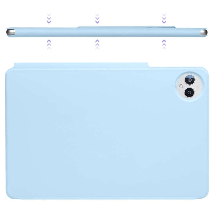 For Huawei MatePad Pro 13.2 2023 Fixed Buckle Magnetic Deformation Leather Tablet Case(Ice Blue)