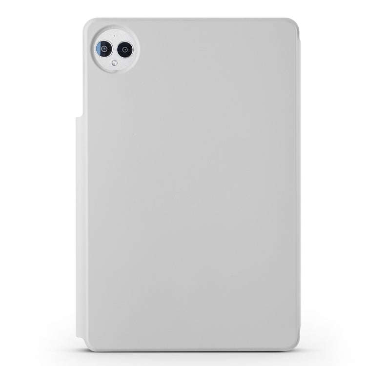 For Huawei MatePad Pro 12.2 2024 Fixed Buckle Magnetic Deformation Leather Tablet Case(Grey)
