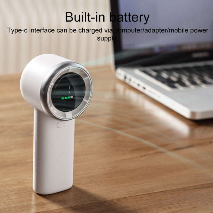 N603 HD Digital Display Handheld Turbine Fan(Black)