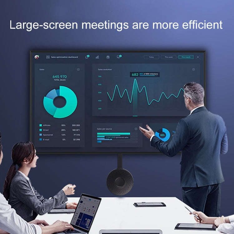 Measy A30 4K HD HDMI Phone Wireless Screen Projector For PC / TV / Phone