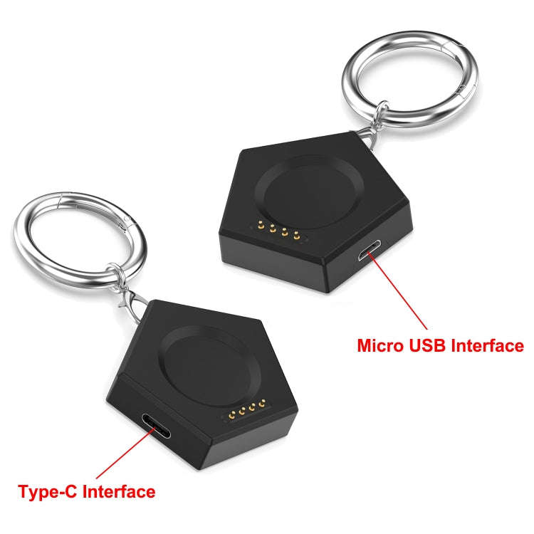 For OnePlus Watch 3 Portable Smart Watch Charger(Black)
