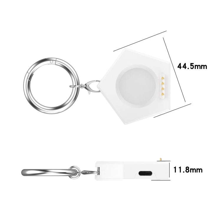 For OnePlus Watch 3 Portable Smart Watch Charger(White)