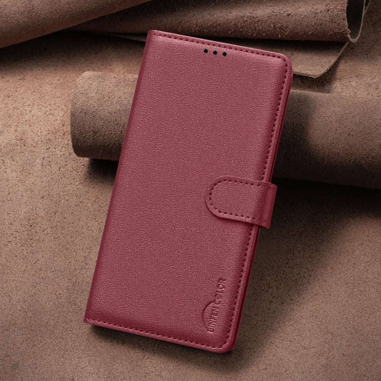 For Honor X6b Litchi Texture RFID Anti-theft Leather Phone Case(Red)