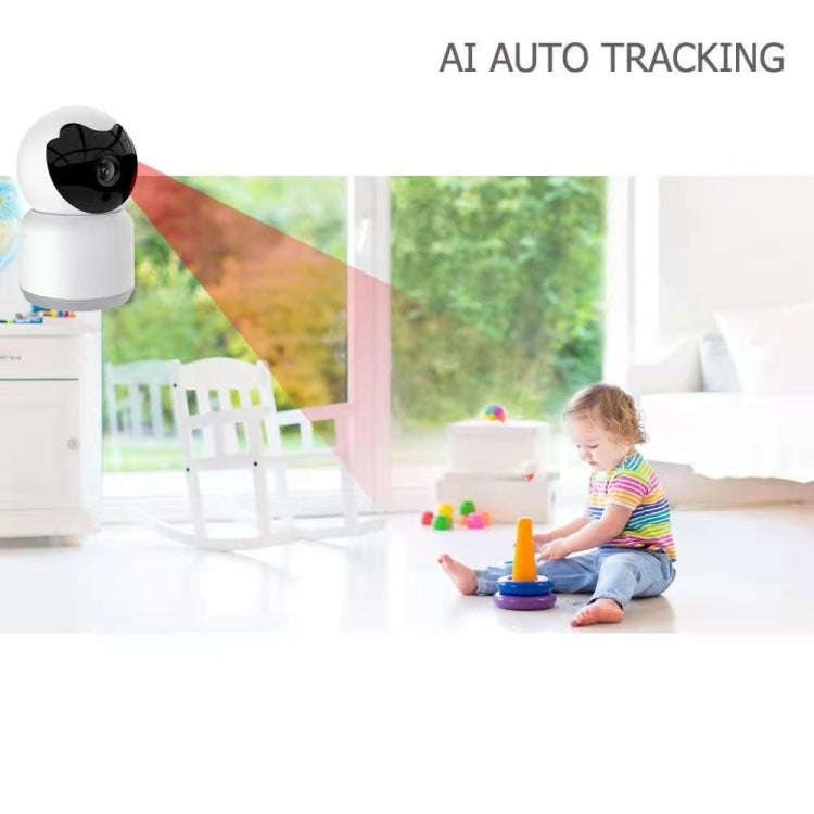 YT51 1920x1080 Home Baby Wireless Camera, without Temperature and Humidity Sensor AU Plug(White)