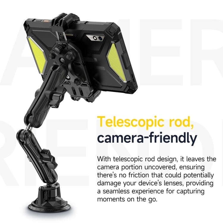 Ulefone UAN02 Armor Mount Max Car Phone Tablet Holder(Black)