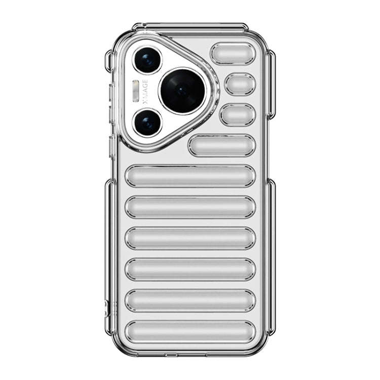 For Huawei Pura 70 Capsule Series Candy Color TPU Phone Case(Transparent)