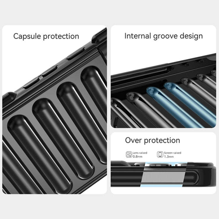 For Huawei Pura 70 Pro Capsule Series Candy Color TPU Phone Case(Black)