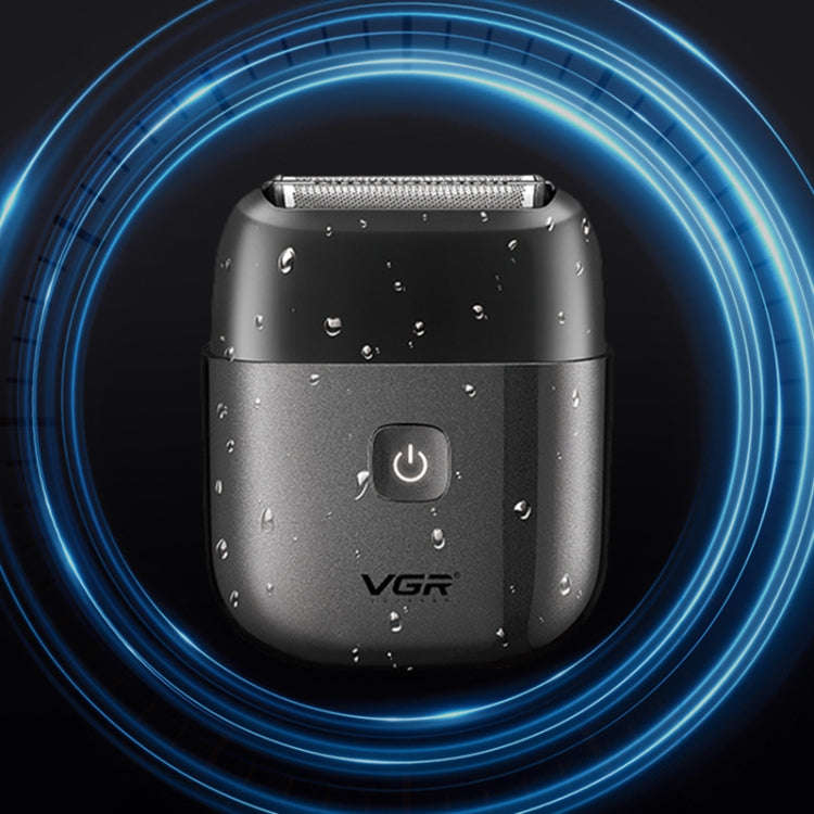 VGR V-340 5W USB Mini Portable Reciprocating Electric Shaver(Blue)