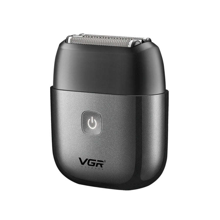 VGR V-340 5W USB Mini Portable Reciprocating Electric Shaver(Black)
