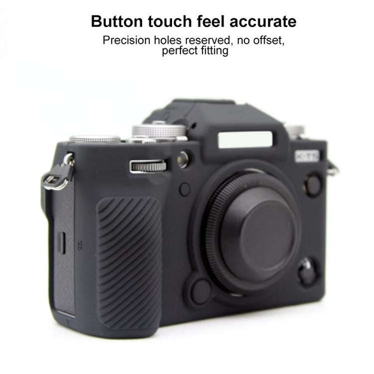 For FUJIFILM X-T5 Soft Silicone Protective Case(Black)
