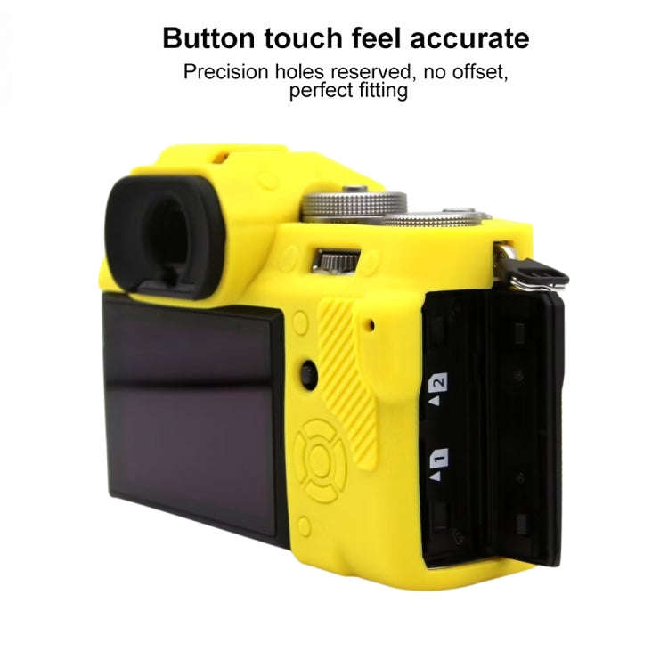 For FUJIFILM X-T5 Soft Silicone Protective Case(Yellow)