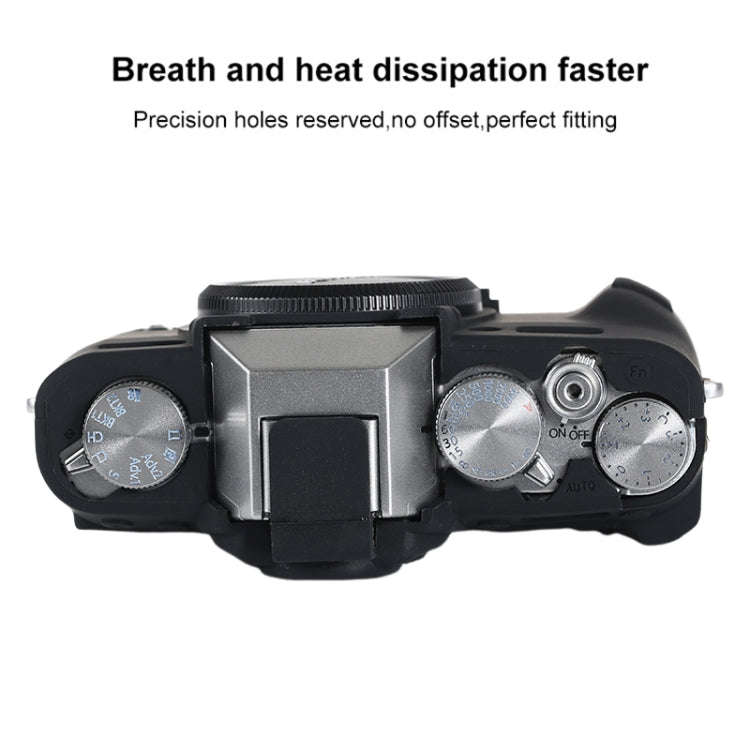 For FUJIFILM X-T30 II Soft Silicone Protective Case(Black)