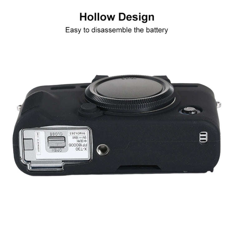 For FUJIFILM X-T30 II Soft Silicone Protective Case(Black)